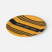 ハッピーニューイヤー紙プレート ペーパープレート (アングル)