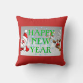 ハッピーニューイヤー装飾用クッション クッション (裏面)
