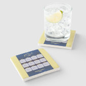 ハッピーニューイヤー賛美フォトストーンコースター ストーンコースター (横)