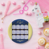 ハッピーニューイヤー賛美フォトホリデー ペーパープレート (パーティー)