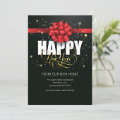 ハッピーニューイヤー赤弓カード 案内状 (スタンド正面)