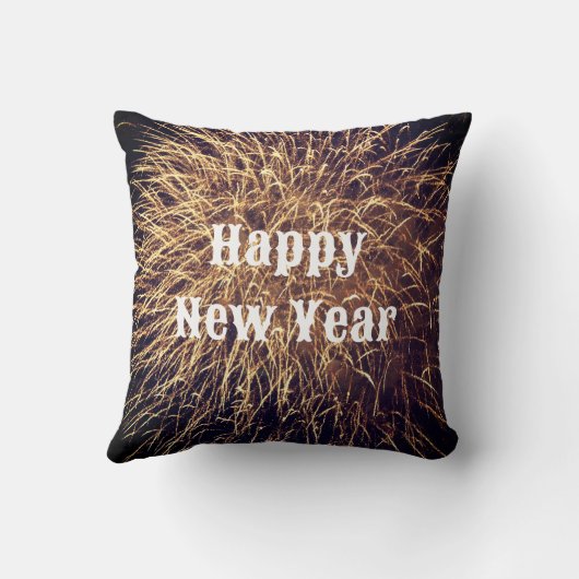 ハッピーニューイヤー金花火大会トレンディーギフト2023 クッション (裏面)