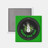 ハッピーニューイヤー1マグネット マグネット (正面/裏面)