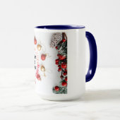 ハッピーニューイヤー2トーンコーヒーマグ マグカップ (正面右)