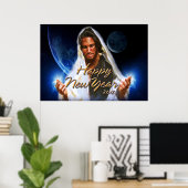 ハッピーニューイヤー2012 Cプリント ポスター (ホームオフィス)