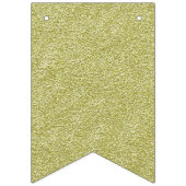 ハッピーニューイヤー2016ブラック金ゴールドグリッターパーティー バンティングフラッグ (第1の旗)