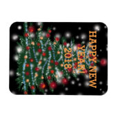 ハッピーニューイヤー2018マグネット マグネット (横)