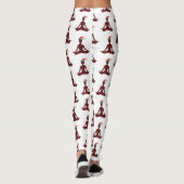 ハッピーニューイヤー2018ヨガレギンス レギンス (裏面)