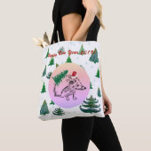 ハッピーニューイヤー2019カスタムトート トートバッグ (クローズアップ)