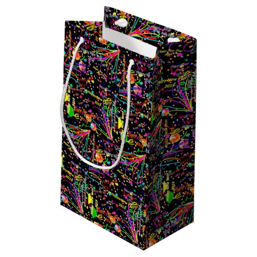 ハッピーニューイヤー2019抱き枕 スモールペーパーバッグ (裏面アングル)