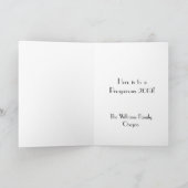 ハッピーニューイヤー2019白黒シャンパンフルート シーズンカード (内部)