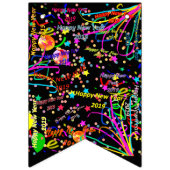 ハッピーニューイヤー2019、バンティング・バナー バンティングフラッグ (第3の旗)