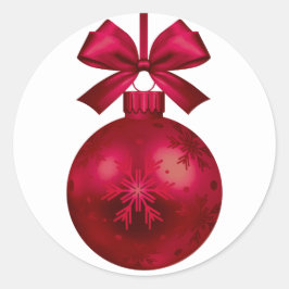 ハッピーニューイヤー2022オーナメントクラシックラウンドステッカー ラウンドシール