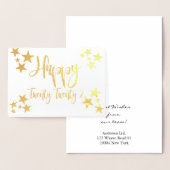 ハッピーニューイヤー2022星フォイルカード 箔カード (ディスプレー)