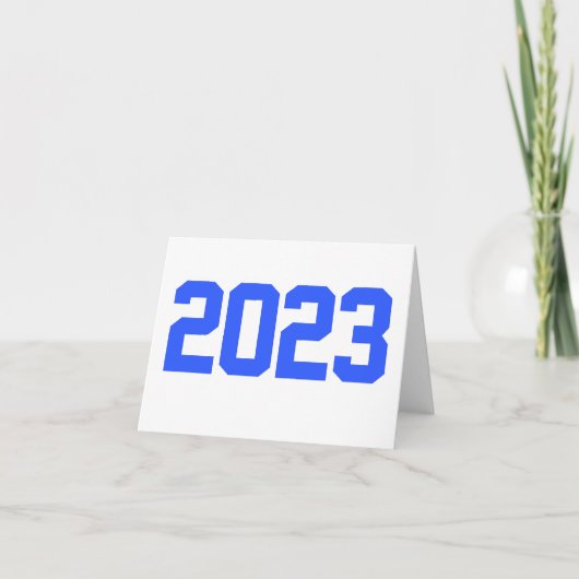 ハッピーニューイヤー2023年～新年2023 サンキューカード (正面)
