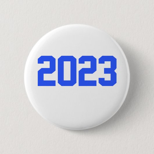 ハッピーニューイヤー2023年~新年2023 缶バッジ (正面)
