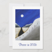 ハッピーニューイヤー2023砂漠の南西の平和 シーズンカード (正面)