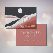 ハッピーニューイヤー2023砂漠南西タイポグラフィ シーズンカード