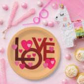 ハッピーニューイヤー2023、バレンタイン紙プレート ペーパープレート (パーティー)