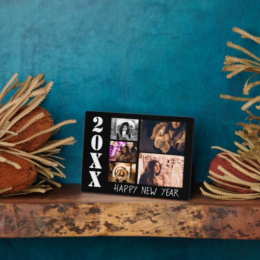 ハッピーニューイヤー2023 5フォトコラージュ フォトプラーク (側面)