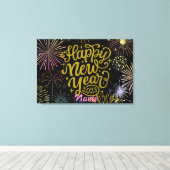 ハッピーニューイヤー2023 Thunder_Cove キャンバスプリント (インサイチュ (ウッドフロア))