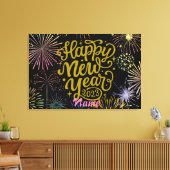 ハッピーニューイヤー2023 Thunder_Cove キャンバスプリント (インサイチュ (リビング))