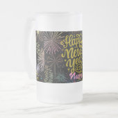 ハッピーニューイヤー2023 Thunder_Cove フロストグラスビールジョッキ (正面左)