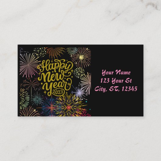 ハッピーニューイヤー2023 Thunder_Cove 名刺 (正面)