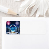 ハッピーニューイヤー2024住所 シール (インサイチュ)