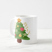 ハッピーニューイヤー2024年 コーヒーマグカップ (正面左)