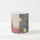 ハッピーニューイヤー2024 フロストグラスマグカップ (正面右)