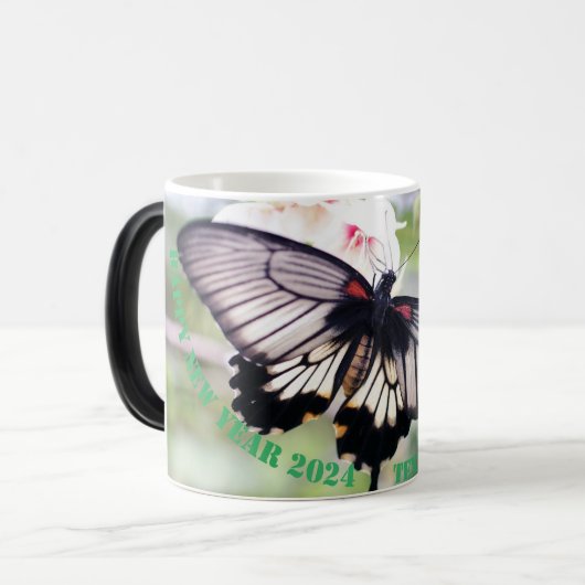 ハッピーニューイヤー2024 モーフィングマグカップ (正面左)