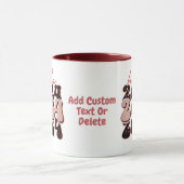 ハッピーニューイヤー2024 Groovyスタイルニューイヤーパーティー マグカップ (中央)