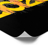 ハッピーニューイヤー2025おもしろいトランプダンス花火Ce ポスター (角)