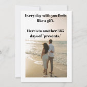 ハッピーニューイヤー2025グリーティングカード シーズンカード (裏面)