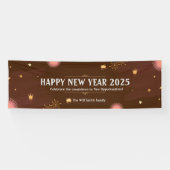 ハッピーニューイヤー2025家族の名大 横断幕 (横)