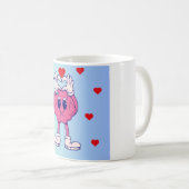 ハッピーニューイヤー2025年 コーヒーマグカップ (正面右)