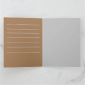 ハッピーニューイヤー2025折り畳みグリーティングカード カード (内部)