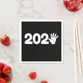 ハッピーニューイヤー2025 – 新年パーティー2025 スタンダードカクテルナプキン
