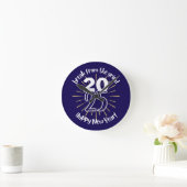 ハッピーニューイヤー2025 BFTG時計 ラウンド壁時計 (ホーム)