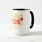 ハッピーニューイヤー2026 マグカップ (正面右)