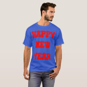 ハッピーニューイヤー80年代少年 Tシャツ (正面フル)