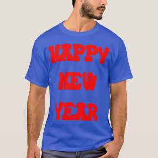ハッピーニューイヤー80年代少年 Tシャツ