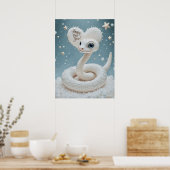 ハッピーニューイヤー・オブ・ザ・スネークポスター ポスター (キッチン)