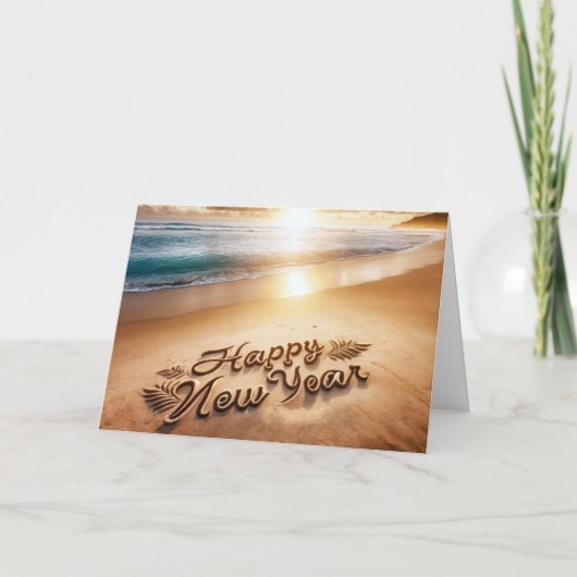 ハッピーニューイヤー・シーショア シーズンカード (正面)