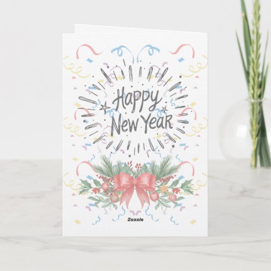 ハッピーニューイヤー シーズンカード (裏面)