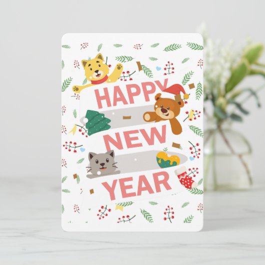 ハッピーニューイヤー シーズンカード (スタンド正面)