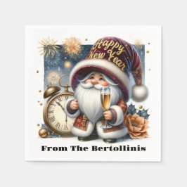 ハッピーニューイヤー！ノームシリーズ スタンダードカクテルナプキン