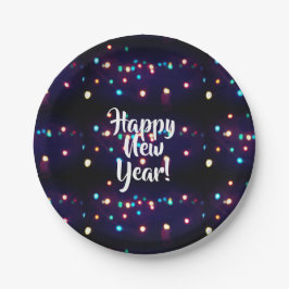 ハッピーニューイヤー ペーパープレート