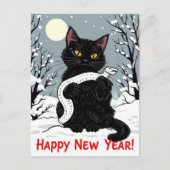 ハッピーニューイヤー ポストカード (正面)